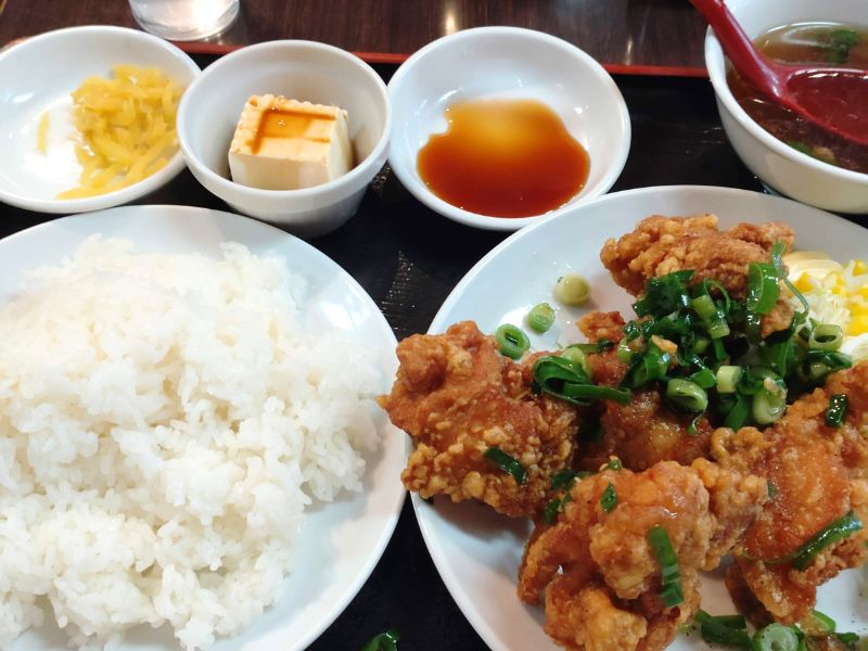 大洋軒のからあげ定食