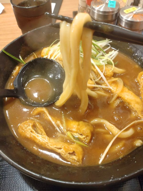 麦笑のあげカレーうどん大のインサート