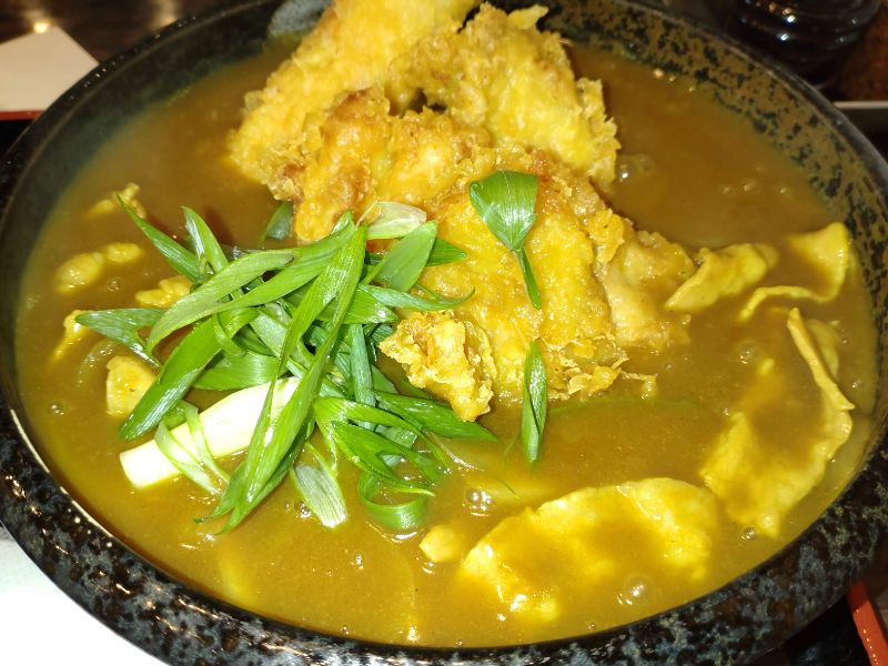 三ツ島真打のとり天カレーうどん