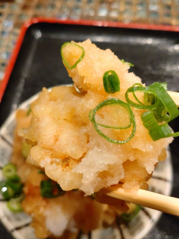 たけうちうどんのとり天ポン酢インサート