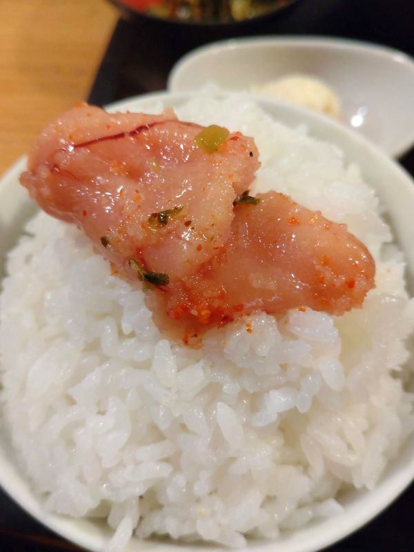 やまやの明太子オンザライス