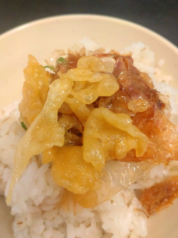 ぺこぺこうどん天かすめし