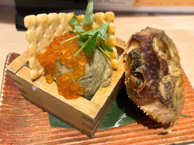 武田水軍のカニ味噌ポテサラ