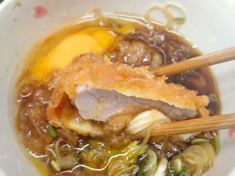 吉兆のポン酢とんかつ