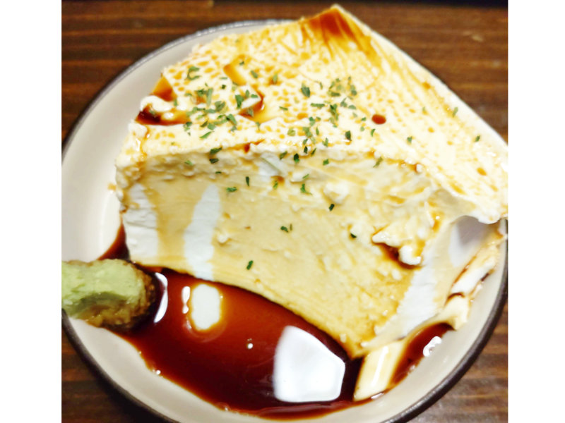 金獅子堺筋本町店の峰岡豆腐