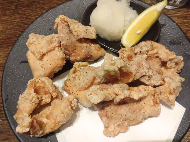 咲鳥やのももばら唐揚げ