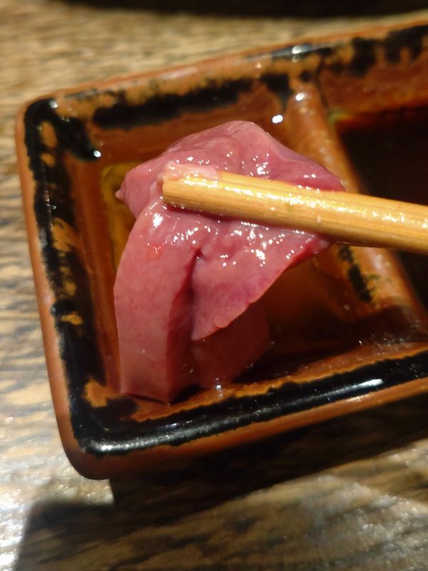 咲鳥やの刺身盛り合わせレバーインサート