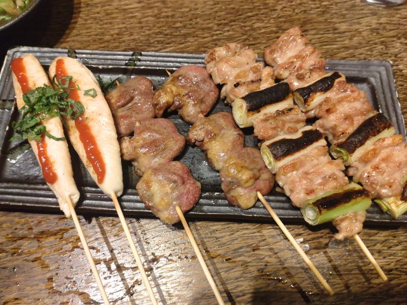 咲鳥やのささみ梅、ハート、ねぎま