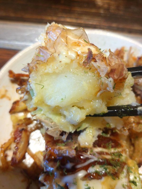 桃太郎のいも豚天玉のインサート