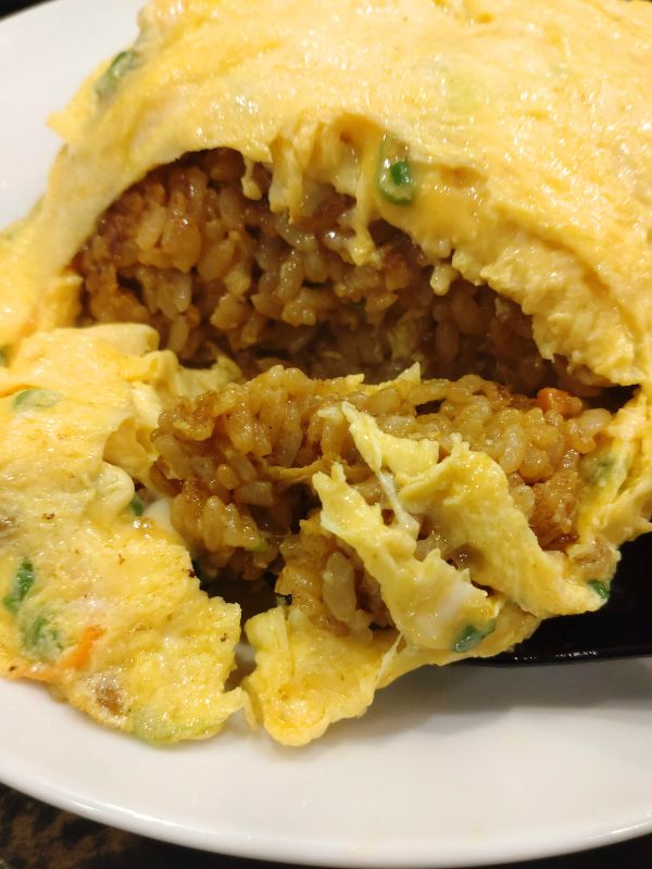 ニュー上海の天津カレーやきめし