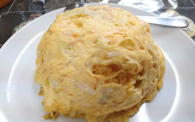 龍門の天津カレー炒飯