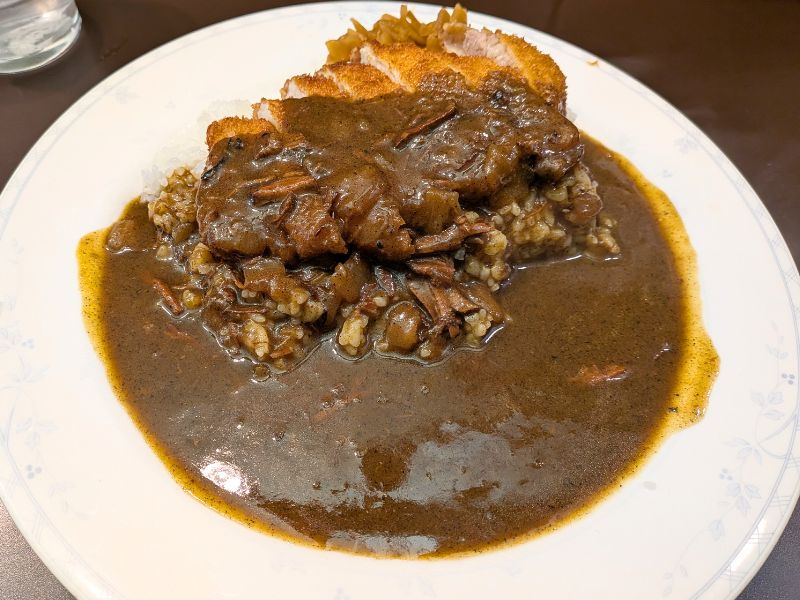 カレーダイヤのカツカレー