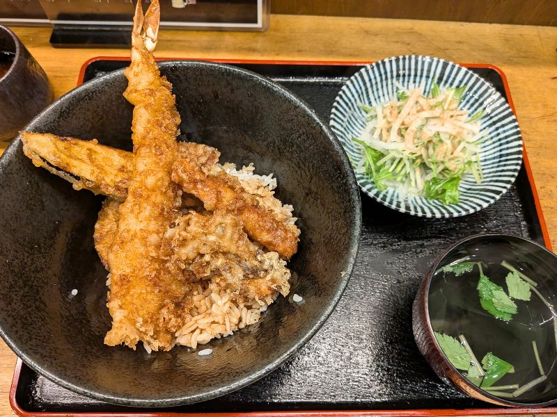 わか馬のタレ天丼