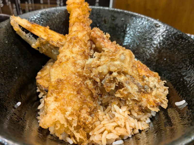 わか馬のタレ天丼