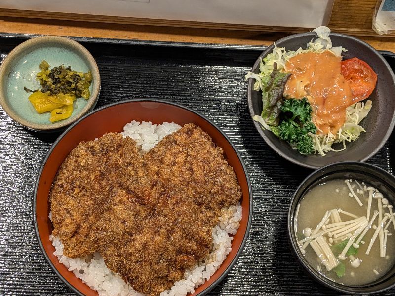 喜多呂のかつどんセット