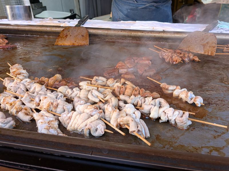 ホルモンちからの焼き台
