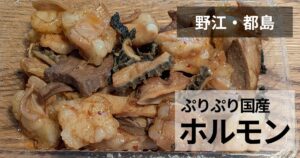 薩摩の久保のホルモンミックス
