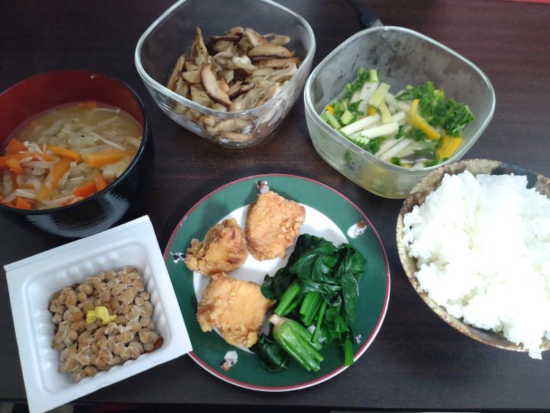 持ち帰った後はごはんが豪華になる