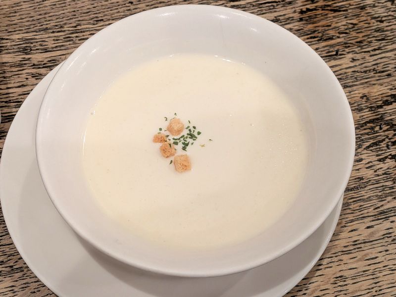 明治軒のポタージュスープ
