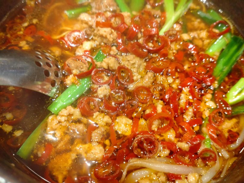 蘭亭の台湾ラーメン