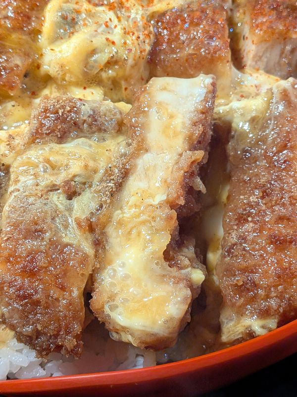 とんかつ七兵衛のかつ丼インサート