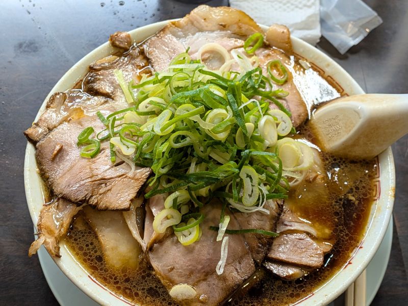 新福菜館のチャーシューメン