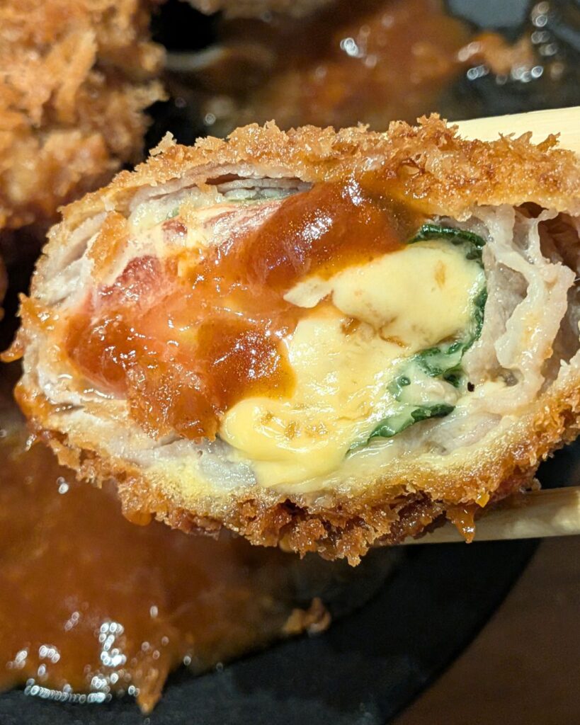 味の店一番トマトチーズカツ