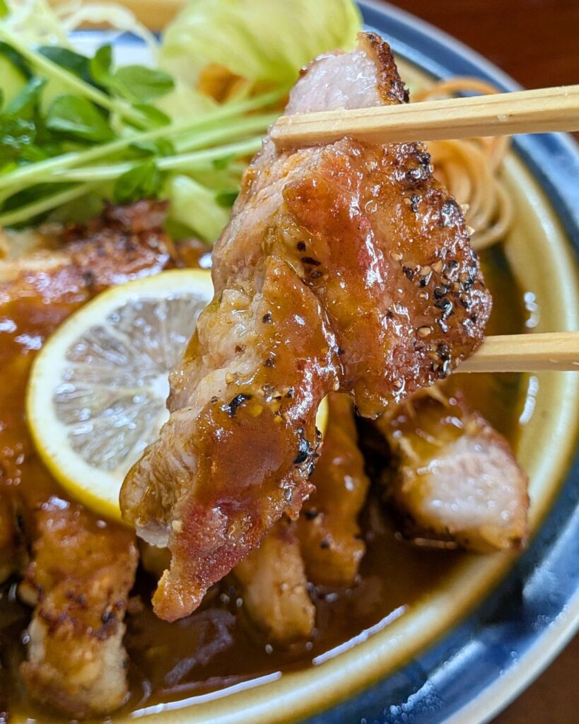 新富士本店のポークチャップアップ