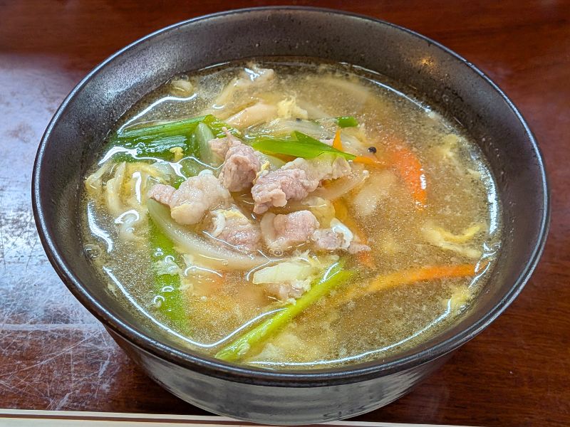 新富士本店の豚汁