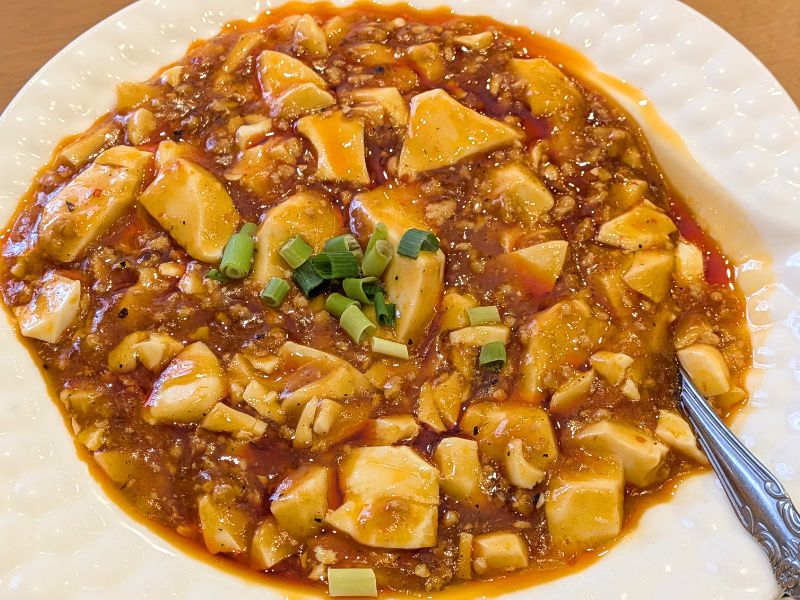 双龍居の麻婆豆腐